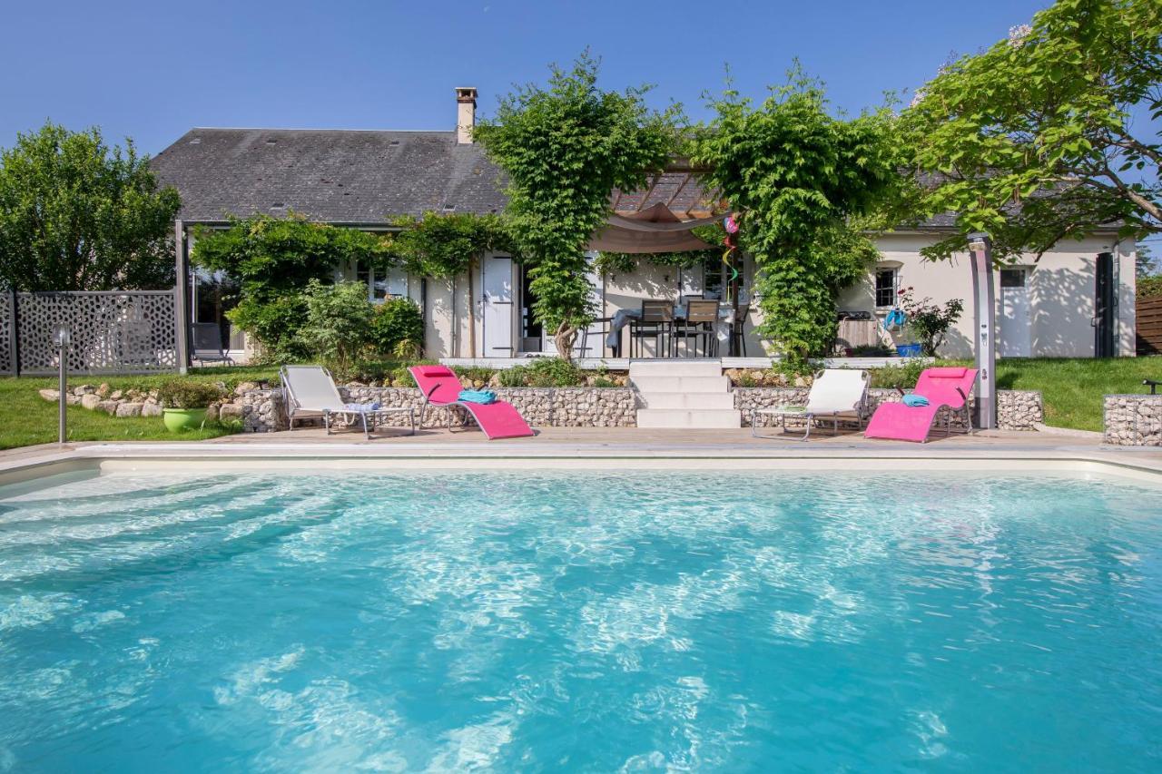 Au Coeur Du Bien-Etre, Chalet Avec Piscine Chauffee Et Couverte, Spa, Sauna, Massages Монто Экстерьер фото
