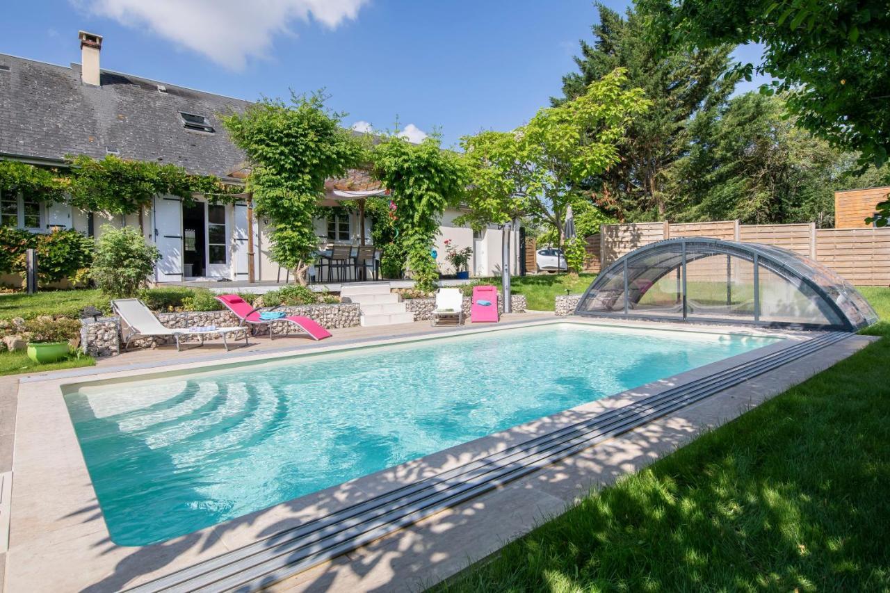 Au Coeur Du Bien-Etre, Chalet Avec Piscine Chauffee Et Couverte, Spa, Sauna, Massages Монто Экстерьер фото